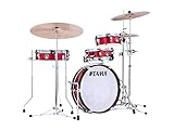 TAMA Club Jam Pancake Schlagzeug - 4 teilig in Burnt Red Mist mit Chrom...
