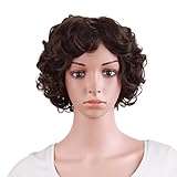 MapofBeauty 11.8 Zoll/30cm Kurze Lockige Damen ltere patienten Perücke...
