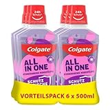 Colgate Mundspülung All In one 6x500 ml – für sofortige & anhaltende...