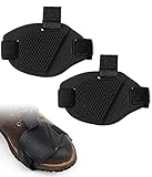 REQAG Motorrad-Schaltschutz, 2 Stück, Schwarz, Gummi, Minimalist,...