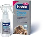 Hedrin Once Spray Gel Spar-Set 2x60ml Schnelle Beseitigung von Kopfläusen...