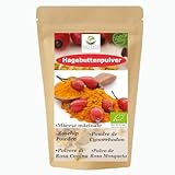 BIO Hagebuttenpulver I 1 kg I Hagebutte gemahlen I aus kontrolierter...