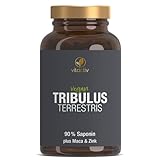 VITACTIV Tribulus Terrestris 1500 mg - 240 Kapseln - Hochdosierter Tribulus...