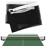 Tischtennisnetz Polyester, Tischtennis Netz Ersatznetz 180 * 14 cm,...