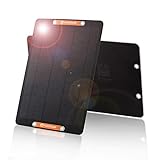 2Pcs SolarPanel mit USB Anschluss, 6W 5V Solarladegerät,IP67 Wasserdichtes...