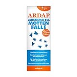 ARDAP Lebensmittelmotten-Falle - 8 Stück - Bekämpfung und Schutz vor...