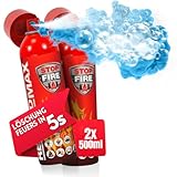 notlok Safety Work - 2x 500g Feuerlöschspray | Klein Feuerlöscher...