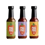 Feinkost Machado Piri Piri 3er Set – Scharfe Sauce aus Portugal mit...