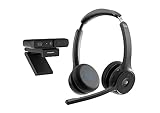 Cisco Paket – Headset 722, Wireless-Dual-On-Ear-Bluetooth-Kopfhörer mit...
