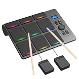 Elektronisches Schlagzeug-Pad mit geschwindigkeitsempfindlichen Pads und...