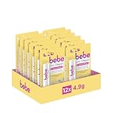 bebe 3in1 Repair Lippenpflege (12 x 4,9 g), Lippenpflegestift mit Glycerin,...
