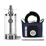 Yimi Hookah - Nix Mini Tragbares Shisha Set | Kleine Edelstahl Reise-Shisha...