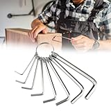 Cerioll Innensechskantschlüssel Satz, 8 Stück Inbusschlüsselsatz, 1,5...