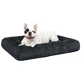 KSIIA Hundebett mittelgroße Hunde Waschbar, Plüsch Hundekissen flauschig,...