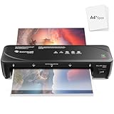 Bonsaii A4 Laminiergerät mit Anti-Stau-Technologie, 80-125 Mikron,...