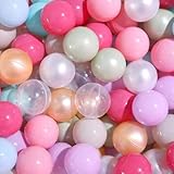 PlayMaty 100 Stück bunte Pit Bälle, phthalatfrei, BPA-frei,...