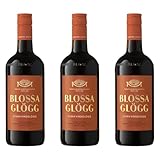 Blossa Starkvinsglögg 0.75L x 3 (15% Vol.) | Nordischer Roter Glühwein |...