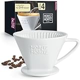 Moritz & Moritz Permanent Kaffeefilter Porzellan Größe 4 – kompatibel...