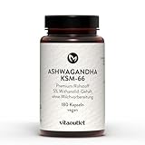 vitaoutlet | Bio Ashwagandha Hochdosiert | KSM-66® Premiumrohstoff (180...