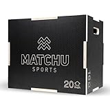 MATCHU - Plyo Box - Jump Box - Sprungbox - Crossfit Box - Einstellbar -...