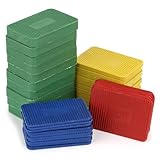 Spesh 40 Stück Abstandshalter Kunststoff 60x40 mm Unterlegplatten...