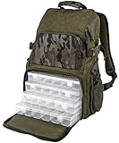 SPRO Double Camouflage Back Pack - Angelrucksack für Raubfischangler,...