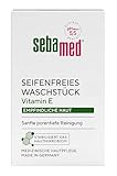 Sebamed seifenfreies Waschstück 100 g, mit Vitamin E, für die tägliche...