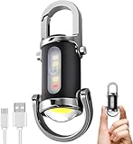 Mini Taschenlampe Schlüsselanhänger, 800LM Superhelle Mini Led...