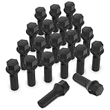 20 Stück MIKKUPPA Radschrauben Radbolzen M12x1,5 - Schaftlänge:...