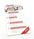 Optik- Deluxe Antibeschlagtuch für Brillen im 2er Set - 50x...