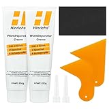 Hinrichs 500g Spachtelmasse Weiß - Wandreparaturpaste – Set aus 2x...