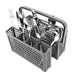 UTOCLEC Universal Besteckkorb für Spülmaschine, Abnehmbarer Rundgriff,...