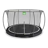 EXIT Toys Black Edition Rundes Inground Trampolin - ø366cm -...