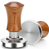 YMWVH Kaffee Tamper,Espresso Tamper,V5 Kaffeestampfer aus Edelstahl,Design...