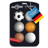 6X Stück Speedball Profi Kickerbälle für Tischfussball Tischkicker...