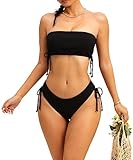 Navneet Bikini Damen Set Bandeau Bikini Set Push Up String Bikini Sexy...