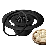 Maker für Dampfbrötchen, Kugelformer mit Cutter, zusammenklappbar, 17,8...