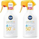 NIVEA SUN Babies & Kids Sensitiv Schutz Sonnenspray LSF 50+, extra...