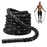 Mineup Battle Jump Rope, 1,2kg /Ø28mm Springseil Erwachsene Fitness, 2,8M...