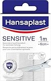 Hansaplast Sensitive Pflaster (1 m x 6 cm), zuschneidbare und...