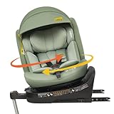 Jovikids 360° Drehbar Kindersitz mit ISOFIX, i-Size 40-150cm(ab Geburt -12...