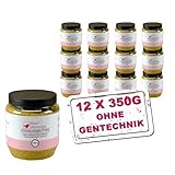 MeinWildvogel Erdnussbutter 12x 350g, nährstoffreiches Weichfutter mit...