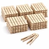 50x Klammern 7 cm Wäscheklammern - groß - Holzklammern aus Echt Holz -...