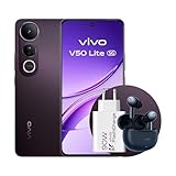 VIVO V50 Lite 5G Smartphone, 8G+256G, Bundle mit Ladegerät & TWS 3e, 6,77'...