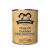 Outdoor Holzöl - 2,5 L - Lärche - Premium Holzschutz für Außen -...