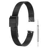 QUARKZMAN Mesh Uhrenarmbänder für Männer und Frauen, Edelstahl...