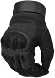 COZOME Motorradhandschuhe Herren, Starke Handschuhe Motorrad mit...
