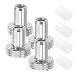 MERRYHAPY Glasfaser Testrohrhülse mit Keramikkern und Metallspitze...