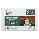 Eco by Naty Baby Öko Windeln - umweltfreundliche Premium-Bio Windeln aus...