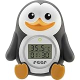 Reer Baby-Thermometer für die Badewanne mit süßem Unterwasserwelt-Motiv,...